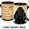 Cocker Spaniel, Black Mug - Image 2