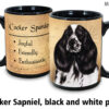 Cocker Spaniel,Black and White Parti Mug - Image 2