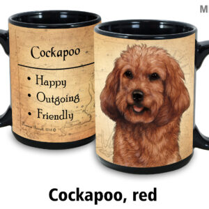 Cockapoo, Red Mug