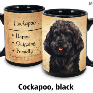 Cockapoo, Black Mug