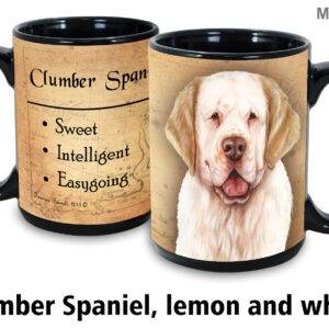 Clumber, Spaniel Lemon and white Mug
