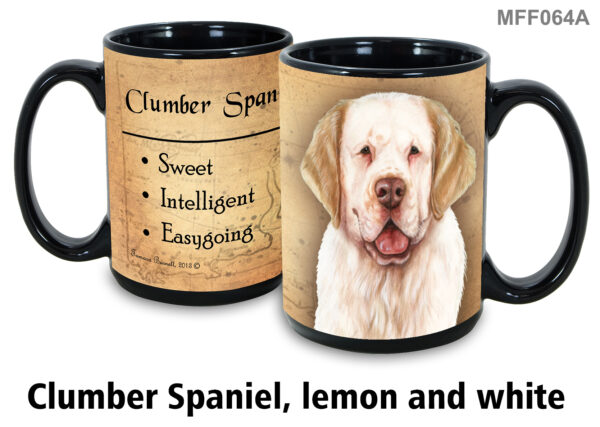 Clumber, Spaniel Lemon and white Mug