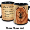 Chow Chow, Red Mug - Image 2