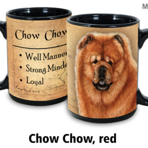 Chow Chow, Red Mug