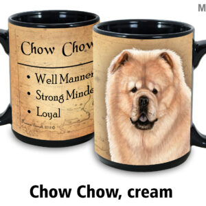 Chow Chow, Cream Mug