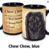 Chow Chow, Blue Mug - Image 2