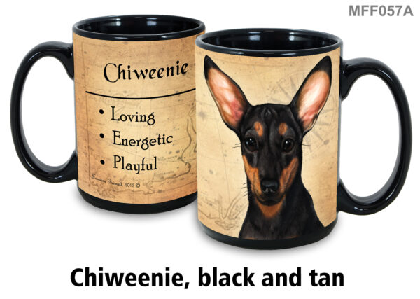 Chiweenie, Black and Tan Mug