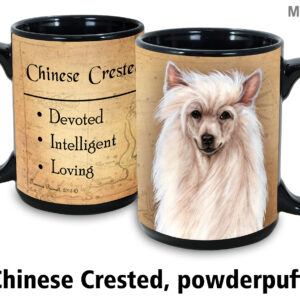 Chinese Crested, powderpuff Mug