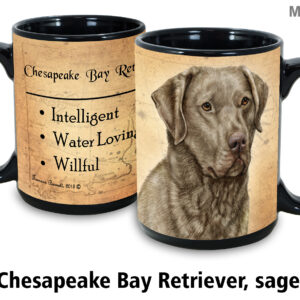 Chesapeake bay retriever, Sage Mug