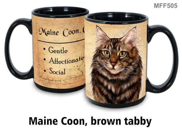 Main Coon, Brown Tabby Mug