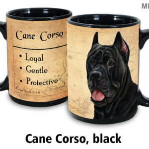 Cane Corso, Black Mug