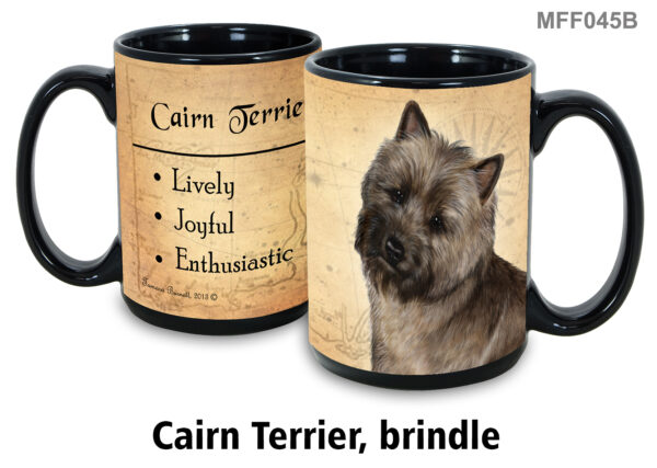Cairn Terrier, Brindle Mug