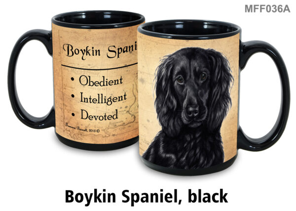 Boykin, Spaniel Black Mug