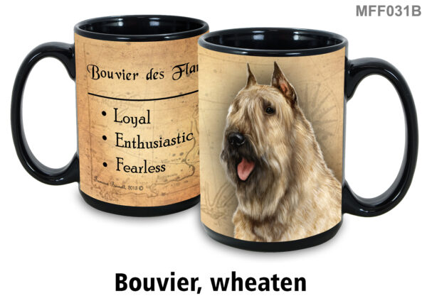 Bouvier, wheaten Mug