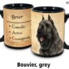 Bouvier, Grey Mug - Image 2