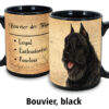 Bouvier, Black Mug - Image 2