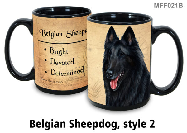 Belgian Sheepdog Style 2 Mug