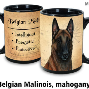 Belgian Malinois, Mahogany Mug