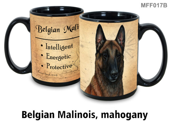 Belgian Malinois, Mahogany Mug