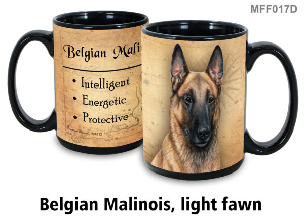 Belgian Malinois, Light Fawn Mug