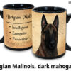 Belgian Malinois, Dark Mahogany Mug - Image 2