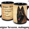 Belgian Tervuren, Mahogany Mug - Image 2