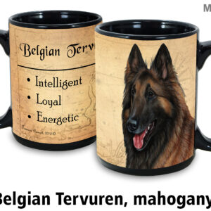 Belgian Tervuren, Mahogany Mug