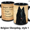 Belgian Sheepdog, Style 1 Mug - Image 2