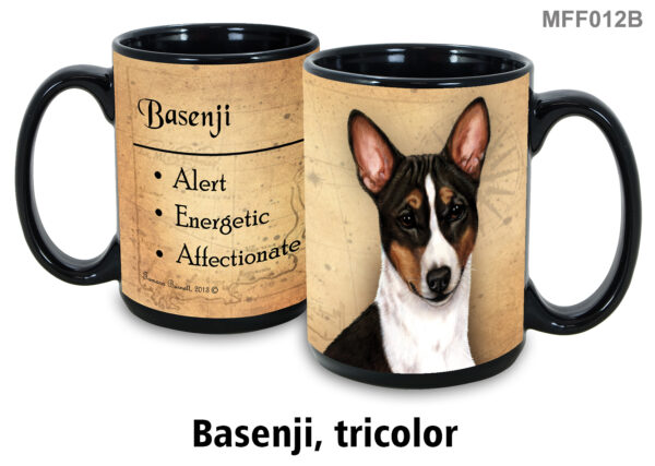 Basenji, Tricolor Mug