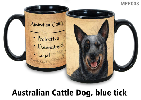 Australian Cattle dog, blue tick Mug