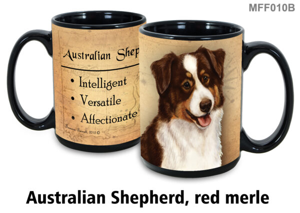Australian Shepherd, red merle Mug