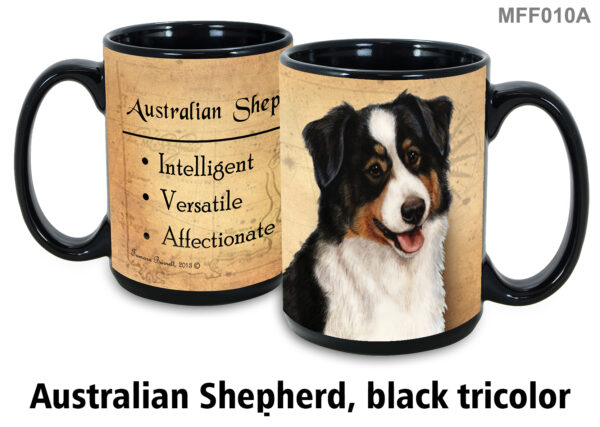 Australian Shepherd,black tricolor Mug
