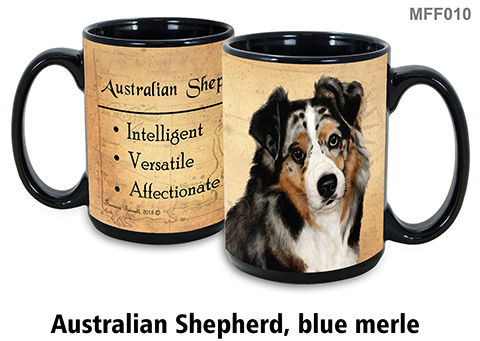 Australian  Shepherd, blue merle Mug