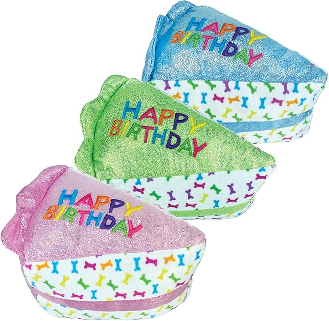 three birthday hats with the words happy birthday on them