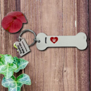 Dog Bone Key Rings
