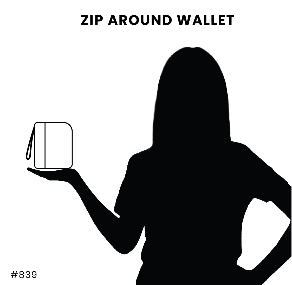 Zip-Around Wallet - Hen with Chicks - Image 6