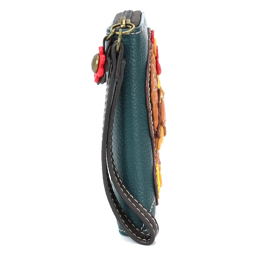Zip-Around Wallet - Hen with Chicks - Image 3