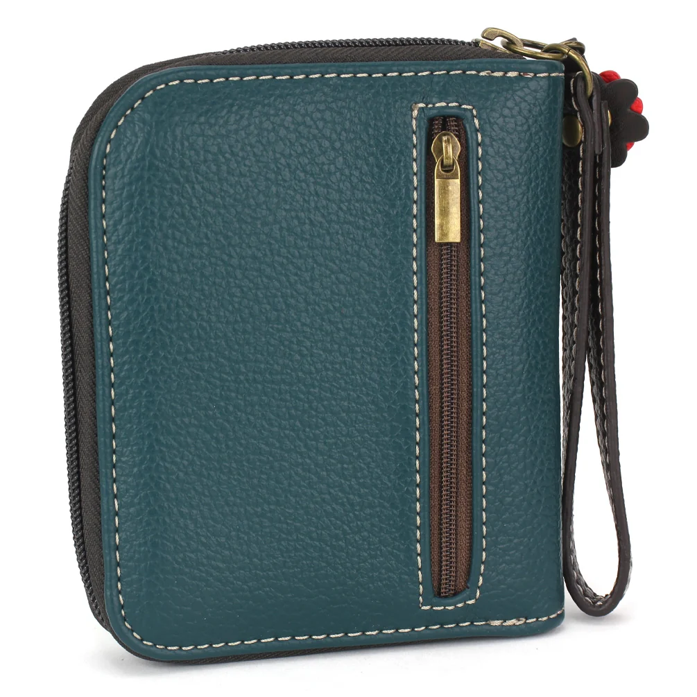 Zip-Around Wallet - Hen with Chicks - Image 4
