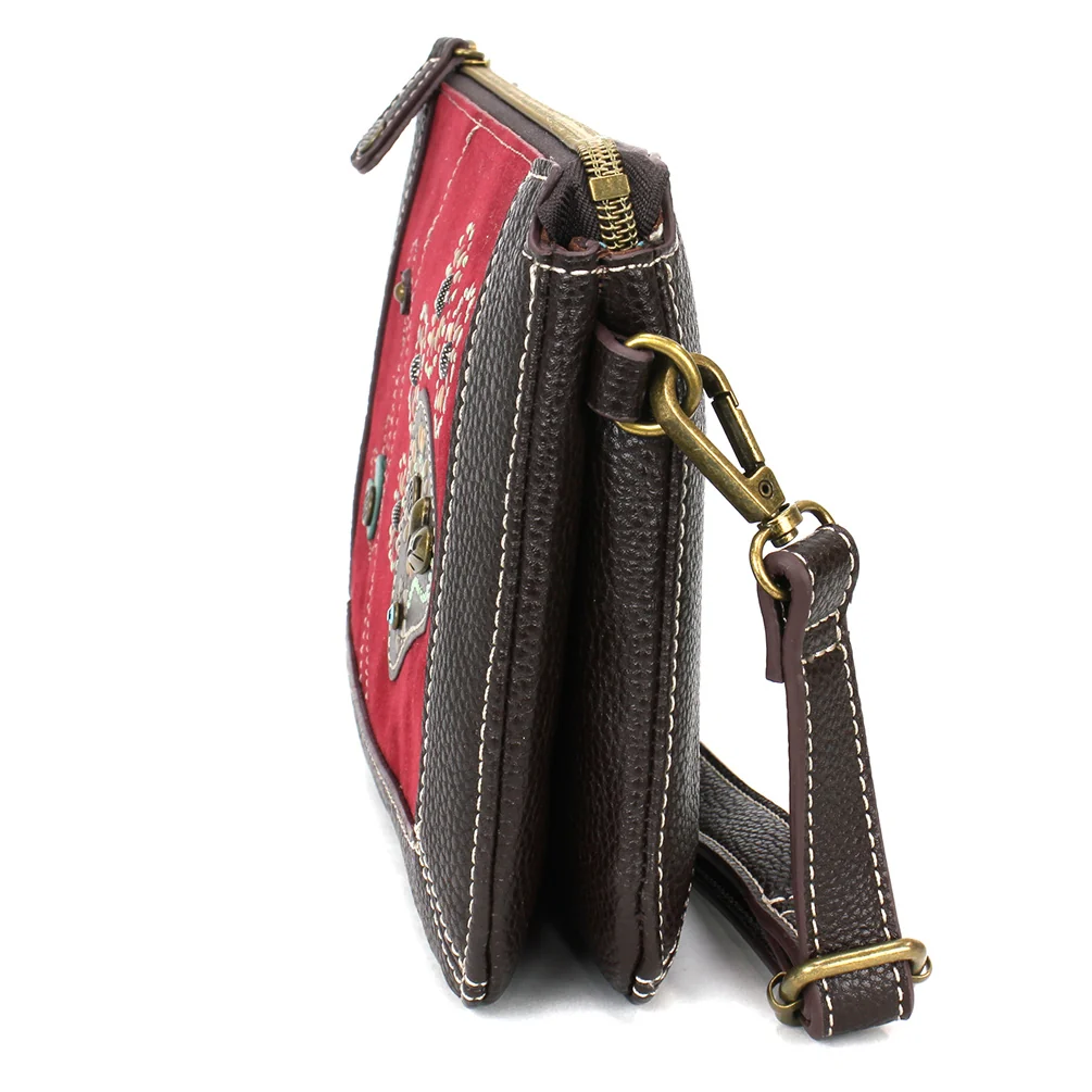 Dazzled Zip Pouch Crossbody - Paw Print - Image 5
