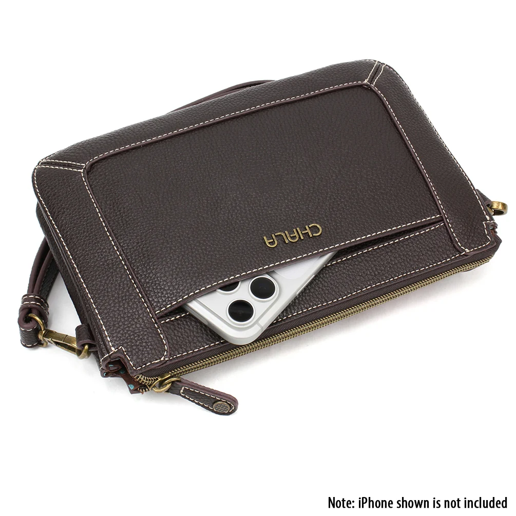 Dazzled Zip Pouch Crossbody - Paw Print - Image 6