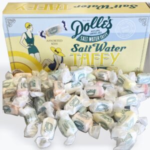1 lb Salt Water Taffy - ASSORTED