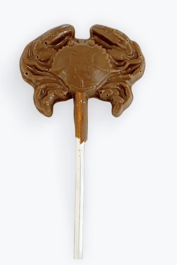 6 Chocolate Crab Lollipops
