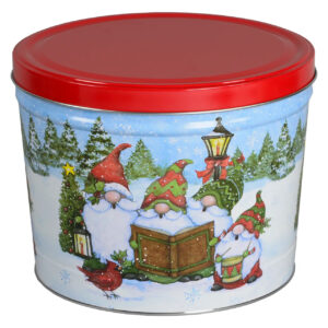 2 Gal Decorative Tin filled w/ Dolle's® Popcorn