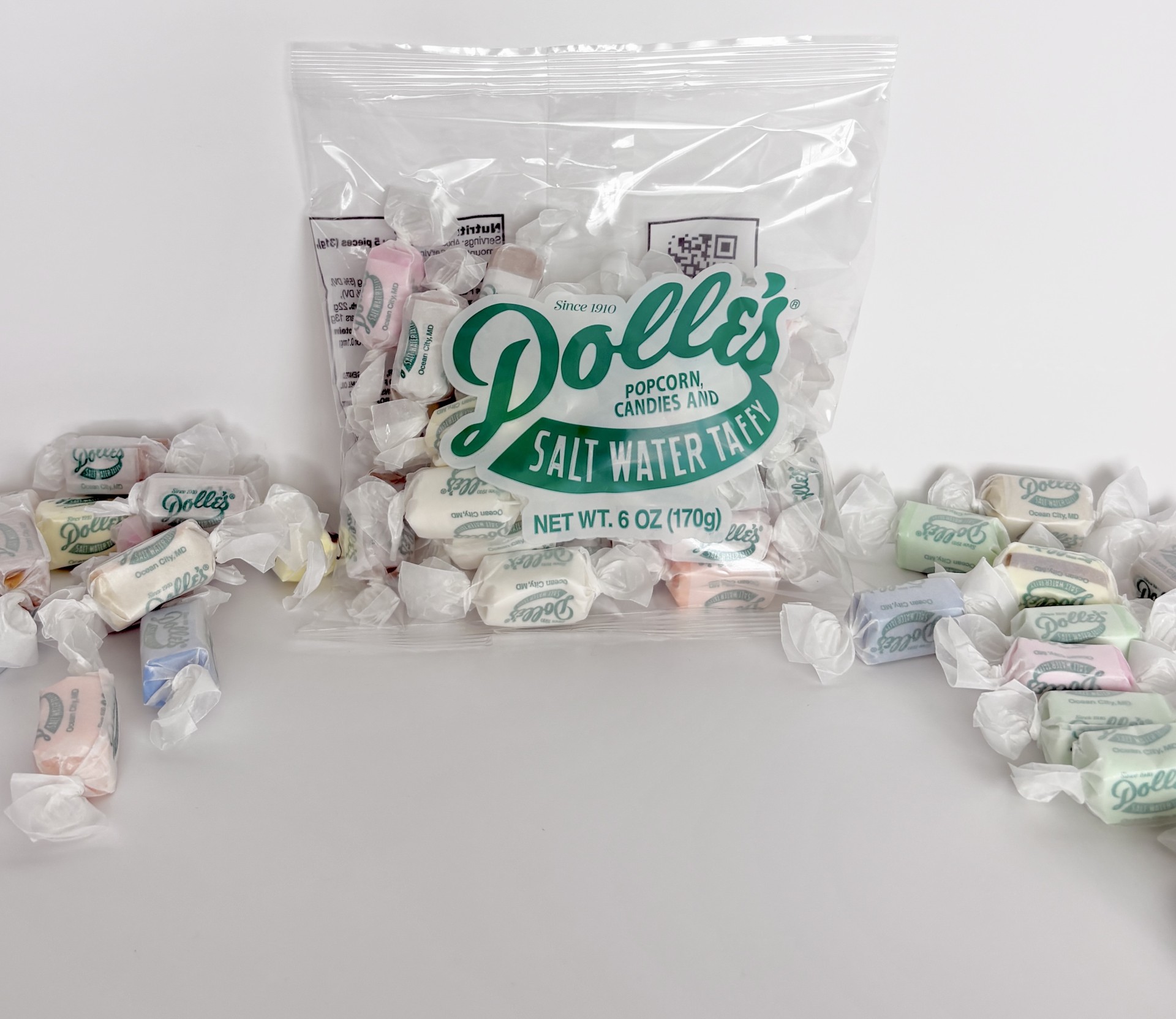 6 oz bag Dolle's® "KISS" Salt Water Taffy