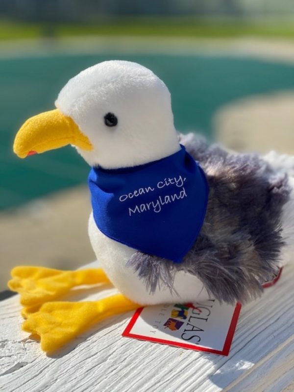 Plush Ocean City Seagull