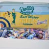 opened 1lb box of Dolle's® Assorted Salt Water Taffy Sticks