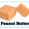 2 Peanut Butter Fudge pieces with one cut in half