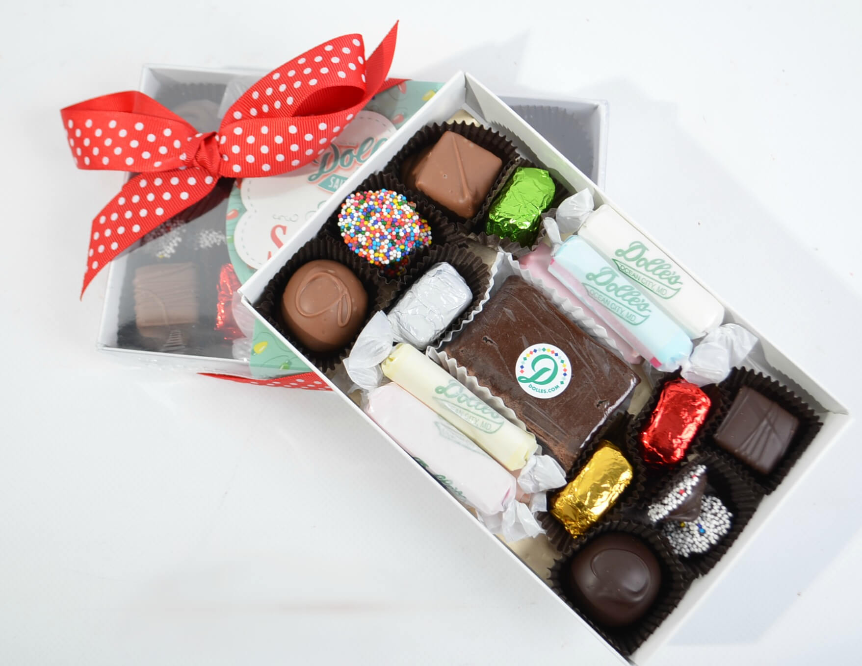 open box of Dolle's® Holiday Sampler