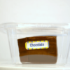 1/2 lb Chocolate Fudge in plastic container