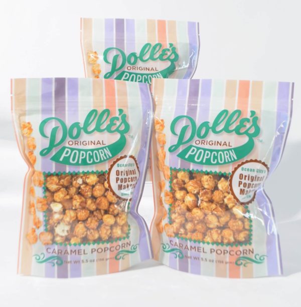 3 5.5 oz Dolle's® Caramel Popcorn Bags